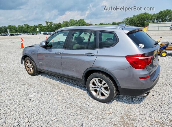 5UXWX7C59G0K36788 2016 BMW X3 Серый Задняя левая четверть