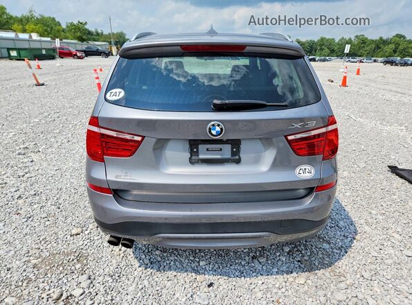 5UXWX7C59G0K36788 2016 BMW X3 Серый Вид сзади