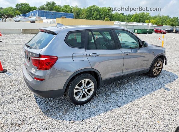 5UXWX7C59G0K36788 2016 BMW X3 Серый Задняя правая четверть