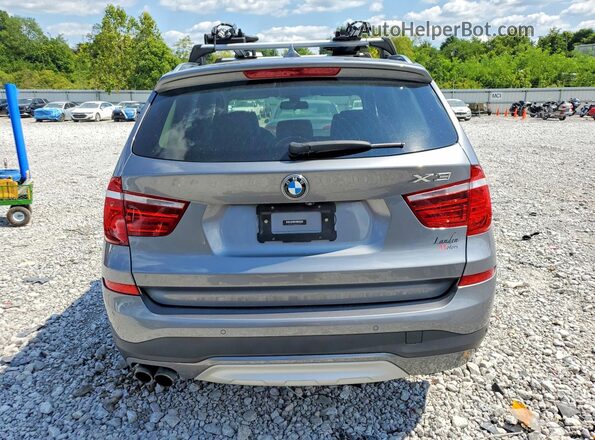 5UXWX7C5XG0S16288 2016 BMW X3 Gray Vista trasera