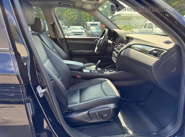 5UXWX9C30H0W68066 2017 BMW X3 Black 