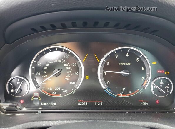 5UXWX9C30H0W70139 2017 BMW X3 Black Вид щитка приладів