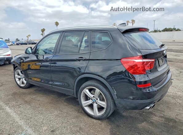 5UXWX9C30H0W70139 2017 BMW X3 Black Задня ліва чверть