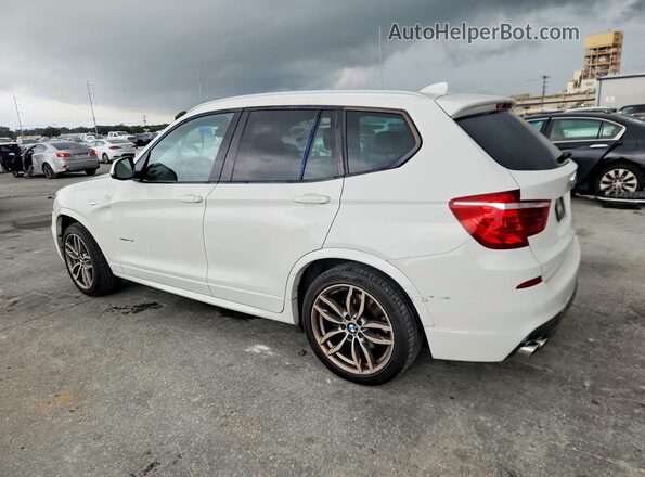 5UXWX9C31H0W71509 2017 BMW X3 White უკანა მარცხენა