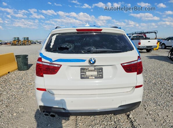 5UXWX9C32H0W66870 2017 BMW X3 Белый Вид сзади