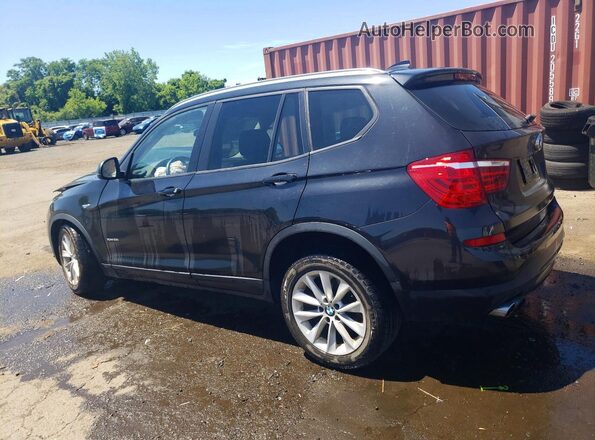 5UXWX9C33H0T18155 2017 BMW X3 Черный Задняя левая четверть