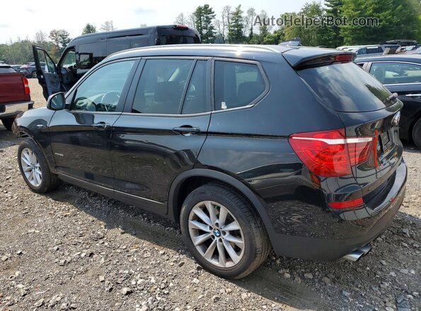 5UXWX9C33H0T22089 2017 BMW X3 Black Задня ліва чверть