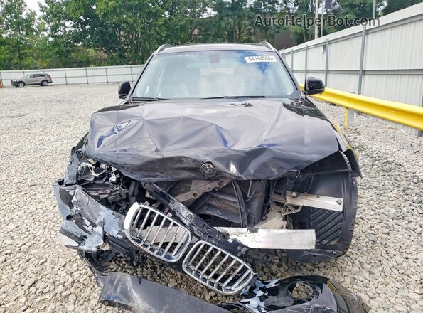 5UXWX9C33H0T22500 2017 BMW X3 Black Widok z przodu