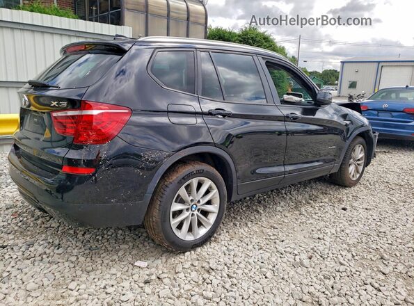 5UXWX9C33H0T22500 2017 BMW X3 Black Tył prawy