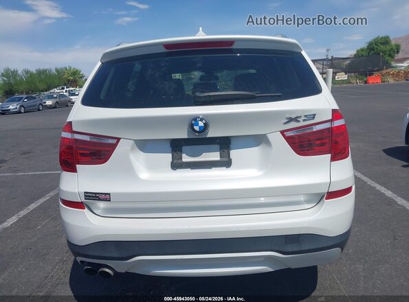 5UXWX9C33H0W69471 2017 BMW X3 White 