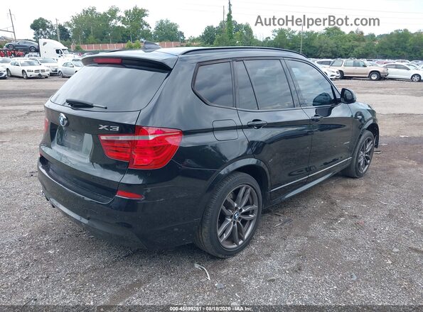 5UXWX9C37H0T20071 2017 BMW X3 Black Rear right