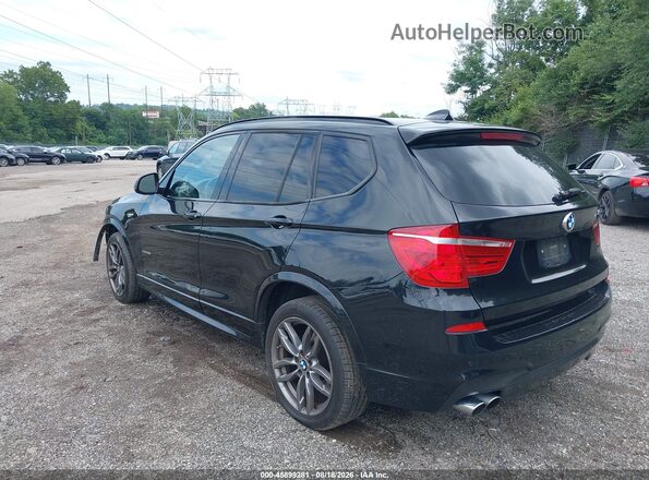 5UXWX9C37H0T20071 2017 BMW X3 Black Rear left