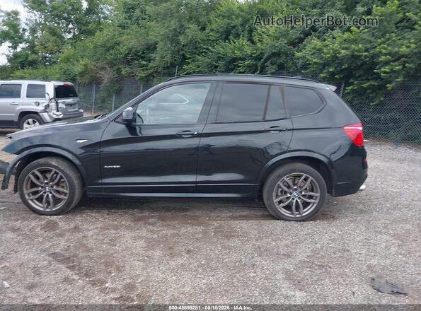 5UXWX9C37H0T20071 2017 BMW X3 Black 