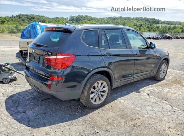5UXWX9C37H0W75113 2017 BMW X3 Black Delantero derecho