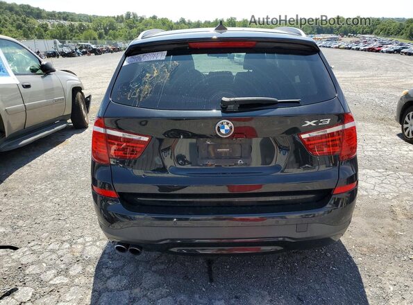 5UXWX9C37H0W75113 2017 BMW X3 Black Vista interior delantera