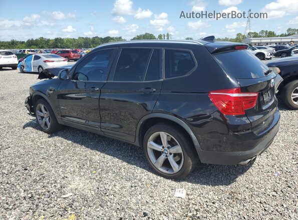 5UXWX9C38H0W79963 2017 BMW X3 Black Trasero izquierdo