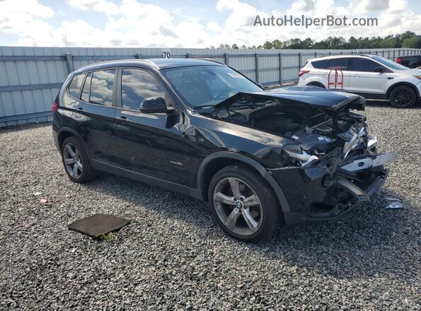 5UXWX9C38H0W79963 2017 BMW X3 Black Delantero derecho
