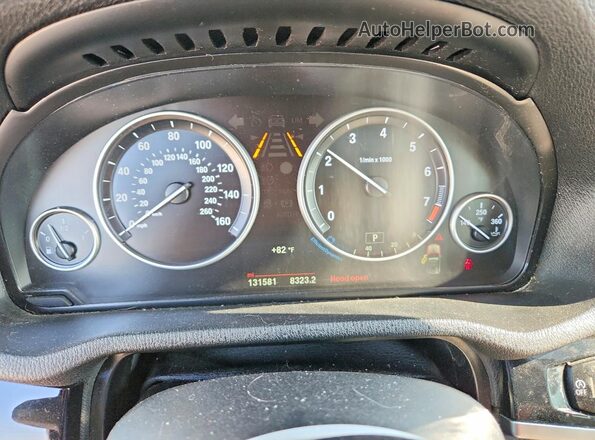 5UXWX9C39H0W71239 2017 BMW X3 Silver Vista del cuadro de instrumentos