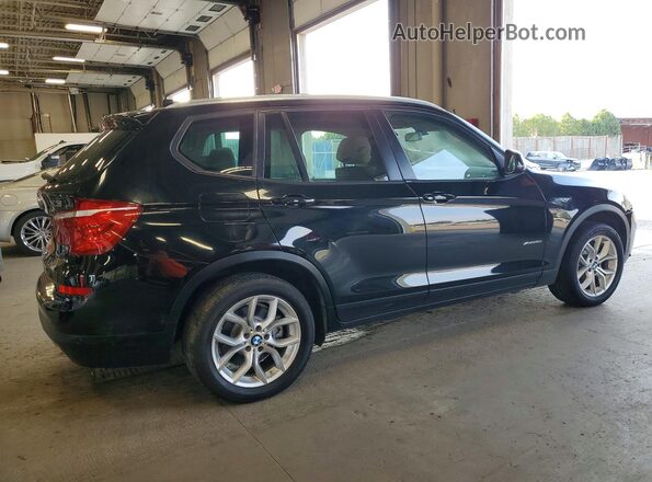 5UXWX9C3XH0T17830 2017 BMW X3 Black Tył prawy