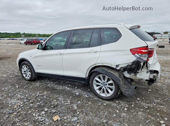5UXWX9C3XH0W77230 2017 BMW X3 White Задня ліва чверть