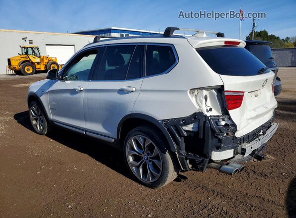 5UXWX9C3XH0W77809 2017 BMW X3 Белый Задняя левая четверть