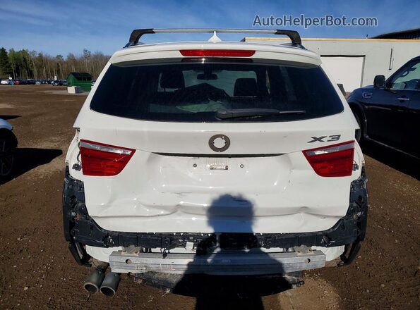 5UXWX9C3XH0W77809 2017 BMW X3 Белый Вид сзади