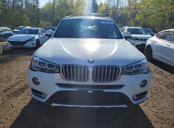 5UXWX9C3XH0W77809 2017 BMW X3 Белый Вид спереди