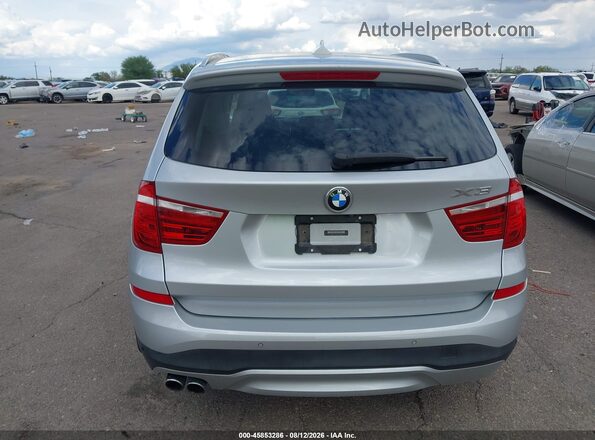 5UXWX9C3XH0W80032 2017 BMW X3 Silver 