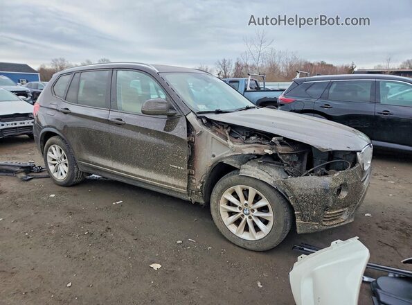 5UXWX9C50G0D75271 2016 BMW X3 Black Front right