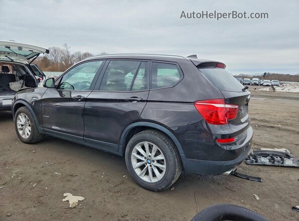 5UXWX9C50G0D75271 2016 BMW X3 Black Rear left