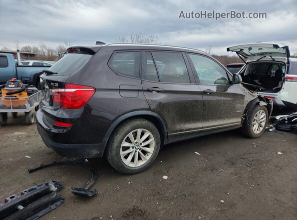 5UXWX9C50G0D75271 2016 BMW X3 Black Rear right