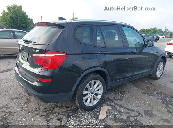 5UXWX9C50G0D78641 2016 BMW X3 Black Rear right