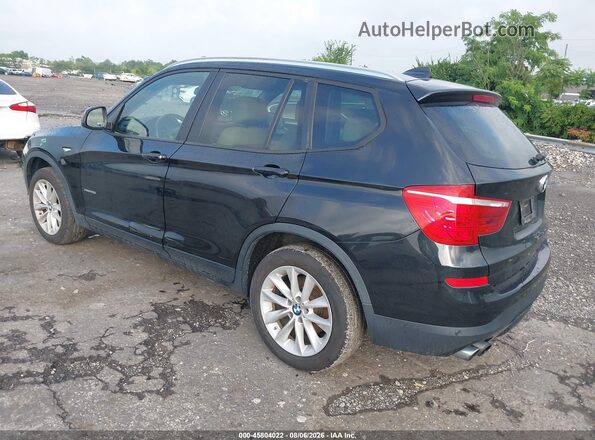 5UXWX9C50G0D78641 2016 BMW X3 Black Rear left