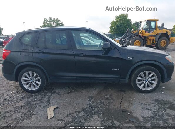 5UXWX9C50G0D78641 2016 BMW X3 Black Rear interior view