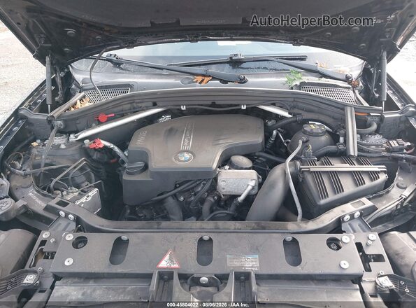 5UXWX9C50G0D78641 2016 BMW X3 Black Rear view