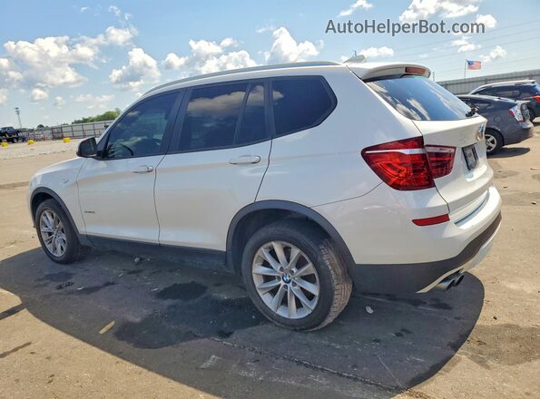 5UXWX9C50G0D88859 2016 BMW X3 Белый Задняя левая четверть