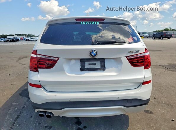5UXWX9C50G0D88859 2016 BMW X3 Белый Вид сзади