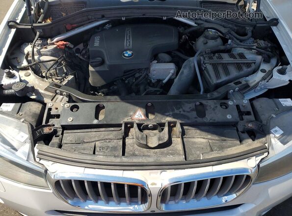 5UXWX9C50G0D88859 2016 BMW X3 Белый Вид подкапотного пространства