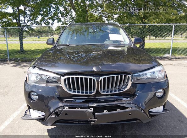 5UXWX9C50H0D98325 2017 BMW X3 Black Vista del cuadro de instrumentos