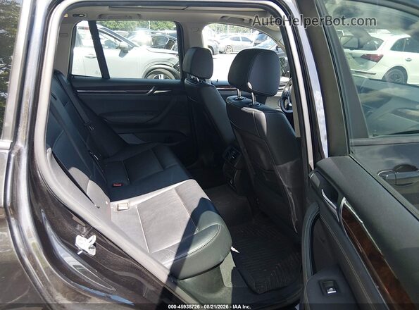 5UXWX9C50H0D98325 2017 BMW X3 Black Vista de la etiqueta del VIN