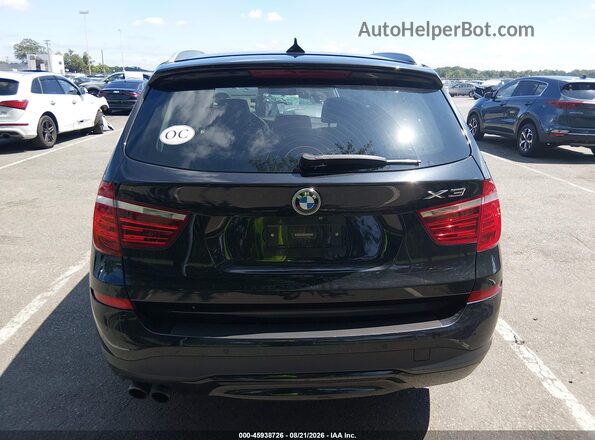 5UXWX9C50H0D98325 2017 BMW X3 Black 