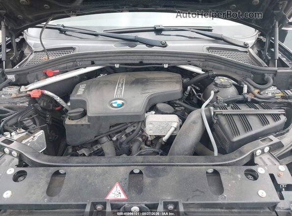 5UXWX9C51G0D90331 2016 BMW X3 Черный Вид сзади