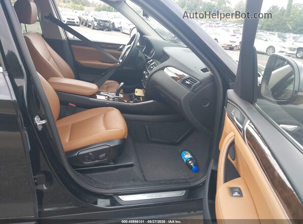 5UXWX9C51G0D90331 2016 BMW X3 Черный Вид салона спереди
