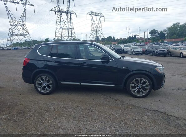 5UXWX9C51G0D90331 2016 BMW X3 Черный Вид задней части салона