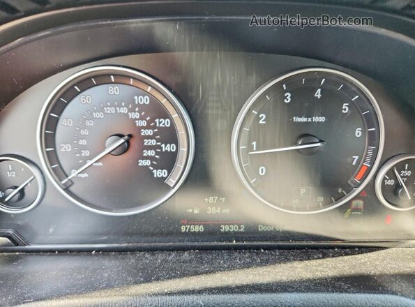 5UXWX9C52G0D67737 2016 BMW X3 White Սարքավորումների վահանակի տեսք