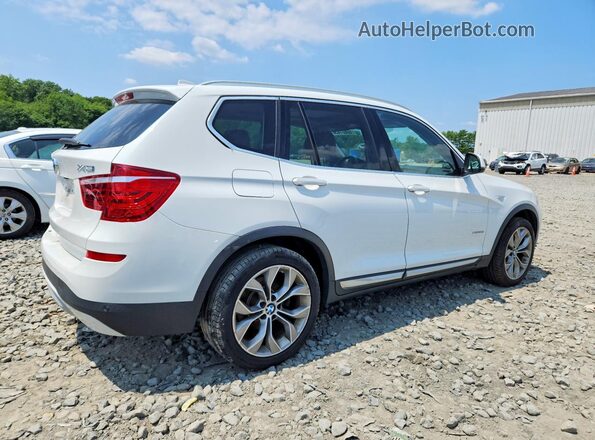 5UXWX9C52G0D67737 2016 BMW X3 White Հետևի աջ
