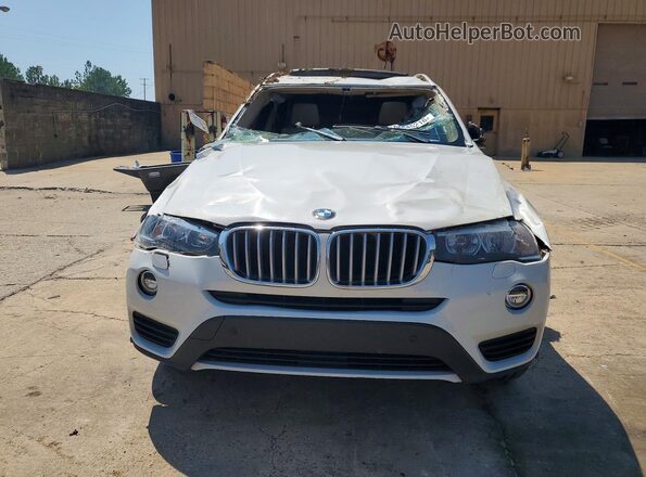 5UXWX9C52G0D91603 2016 BMW X3 Белый Вид спереди