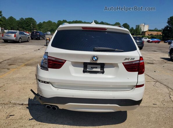 5UXWX9C52G0D91603 2016 BMW X3 Белый Вид сзади