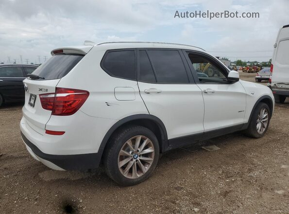 5UXWX9C52H0T06497 2017 BMW X3 White Tył prawy