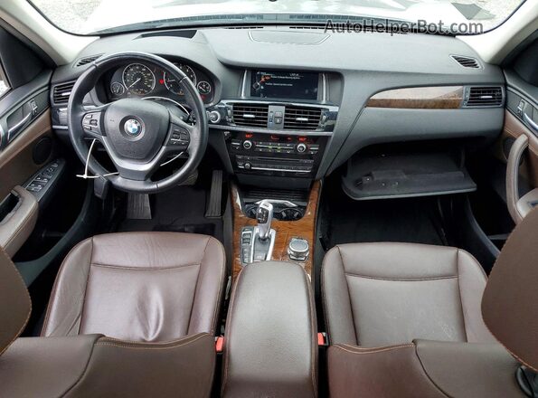 5UXWX9C53G0D65379 2016 BMW X3 Gray Vista del salpicadero